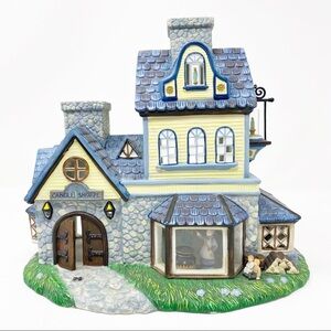 PARTYLITE Olde World Village Candle Shoppe House